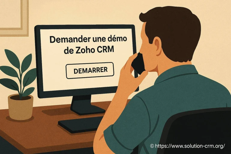 Demander une démo de Zoho CRM : pourquoi et comment faire ?
