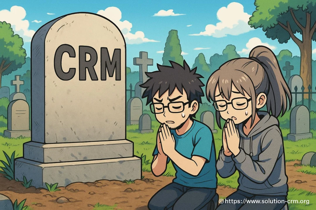 Cimetière des CRM : logiciels disparus, absorbés et oubliés