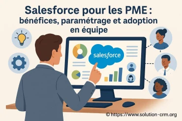 Salesforce pour les PME : quels bénéfices et comment réussir le paramétrage et l’adoption en équipe ?