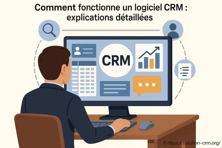Comment fonctionne un logiciel CRM : explications détaillées