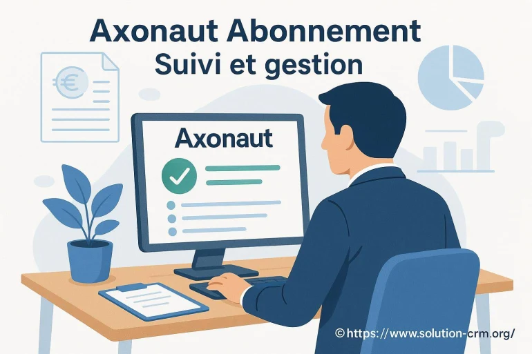 Axonaut abonnement : comment assurer un suivi et une gestion efficaces