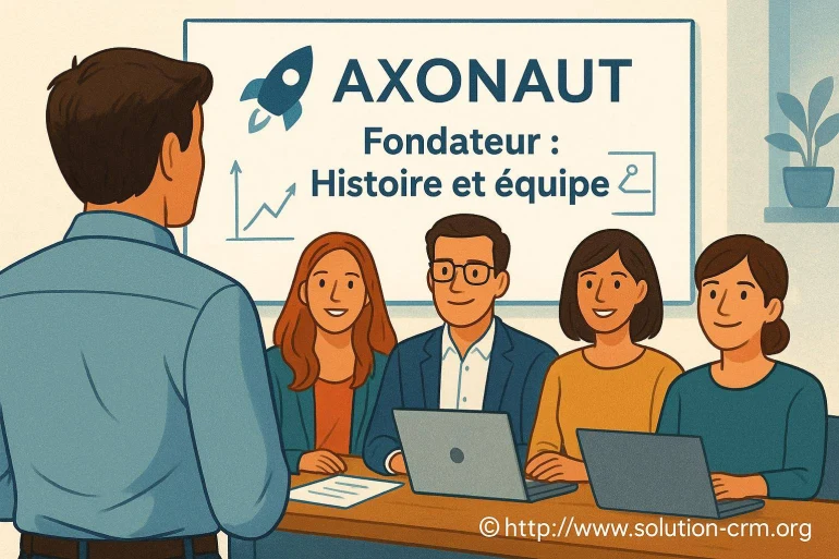 Axonaut fondateur : histoire et équipe derrière le succès