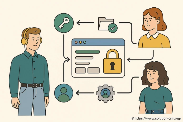 Illustration processus sécurité informatique utilisateurs
