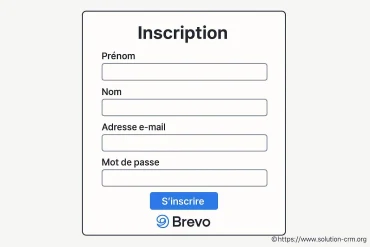Créer un formulaire d'inscription avec Brevo : guide pratique