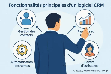 Fonctionnalités principales d'un logiciel CRM : que faut-il savoir ?