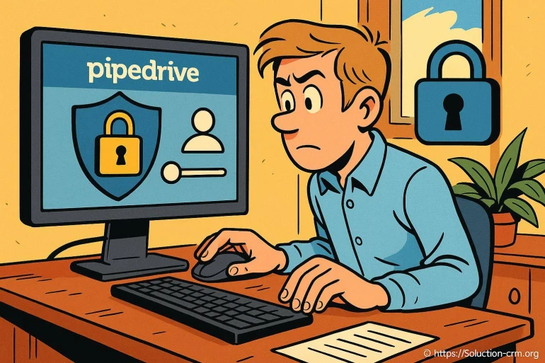 Homme préoccupé par la sécurité informatique