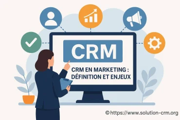 Le CRM en marketing : définition, fonctionnement et enjeux clés