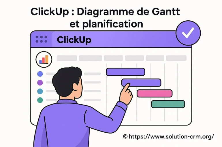 Clickup : comment utiliser le diagramme de gantt pour optimiser la planification