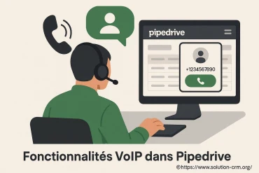 Fonctionnalités voip dans pipedrive : comment optimiser votre gestion commerciale