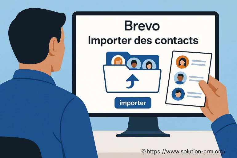 Importer des contacts dans Brevo : comment réussir facilement