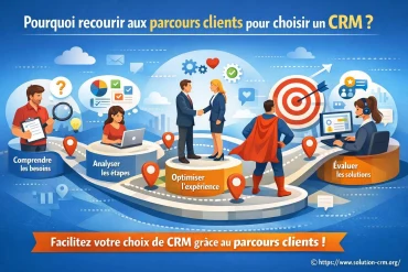 Pourquoi recourir aux parcours clients pour choisir un CRM ?