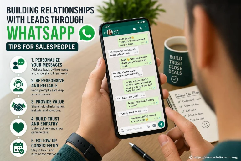 Comment construire des relations avec les leads via whatsapp