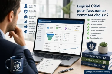 Logiciel CRM pour l'assurance : comment bien choisir votre solution ?