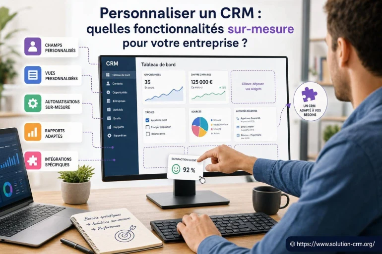 Personnaliser un CRM : quelles fonctionnalités sur-mesure pour votre entreprise ?