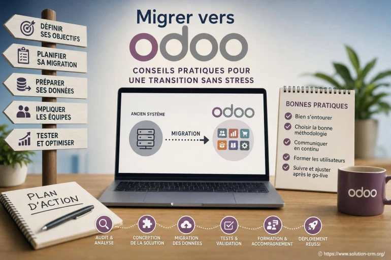 Migrer vers Odoo : conseils pratiques pour une transition sans stress