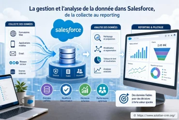 La gestion et l’analyse de la donnée dans Salesforce, de la collecte au reporting
