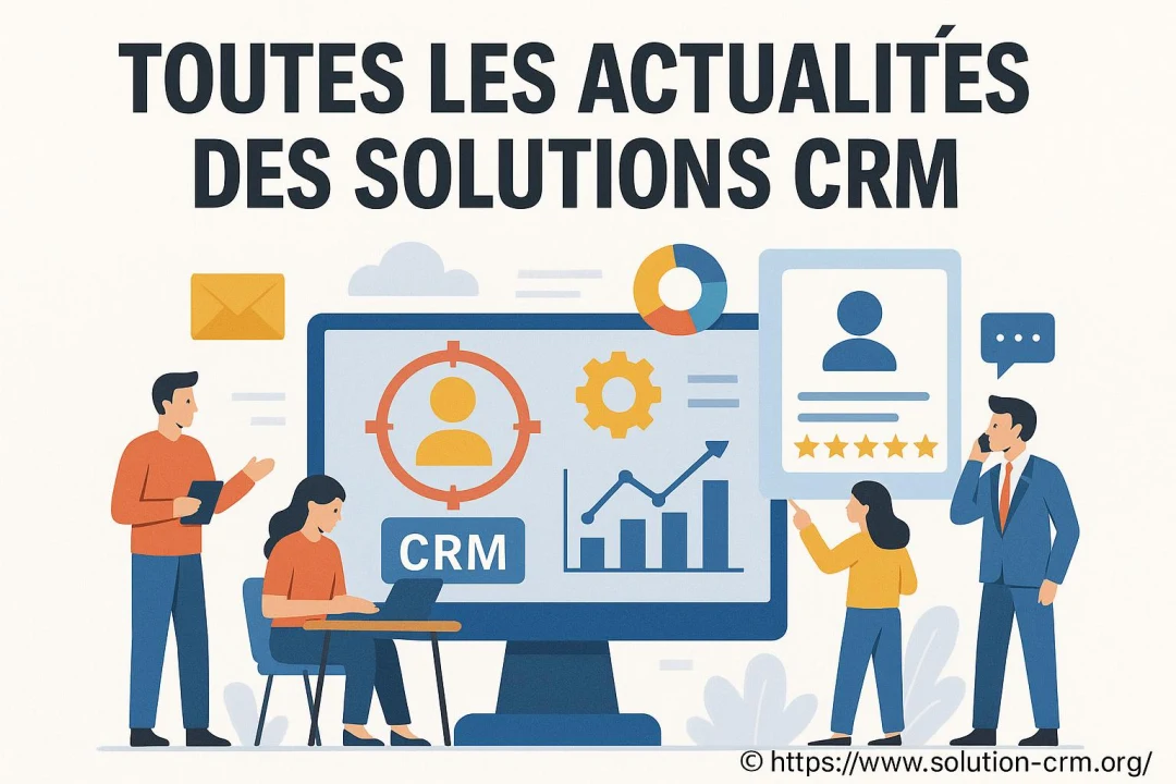 Actualités CRM : nouveautés, IA, rachats et tendances