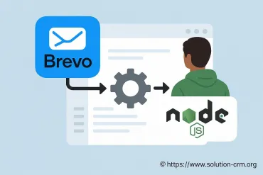 Brevo : comment rĂ©ussir lâintĂ©gration avec Node.js