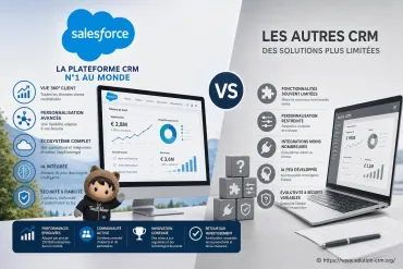 Salesforce vs les autres CRM : points forts et différences à connaître