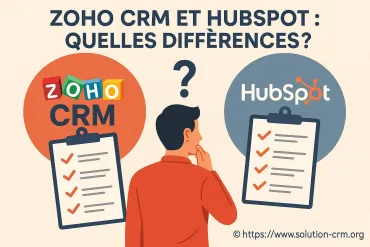 Zoho crm et hubspot : quelles différences choisir pour votre entreprise ?