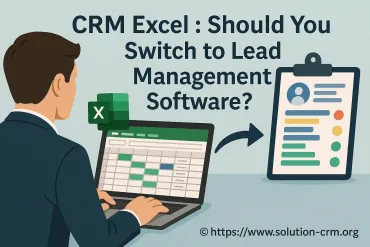 Crm excel : pourquoi passer à un logiciel de gestion des leads