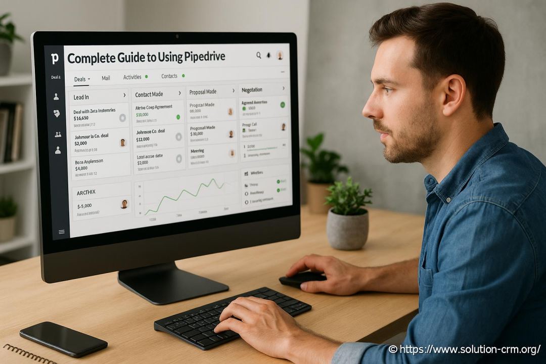 Guide Pipedrive : utiliser le CRM pour piloter ses ventes