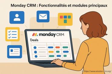 Monday CRM : quelles sont les fonctionnalités et modules principaux