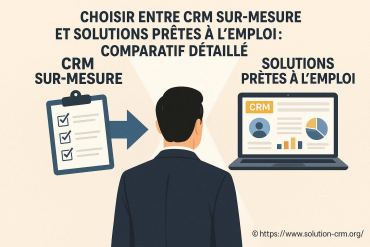 Choisir entre crm sur-mesure et solutions prêtes à l’emploi : quel choix pour votre entreprise ?