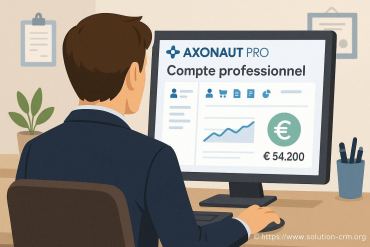Axonaut pro : comment créer et gérer un compte professionnel efficacement