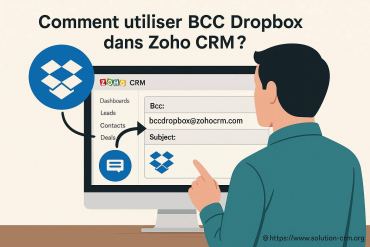 Comment utiliser bcc dropbox dans zoho crm efficacement