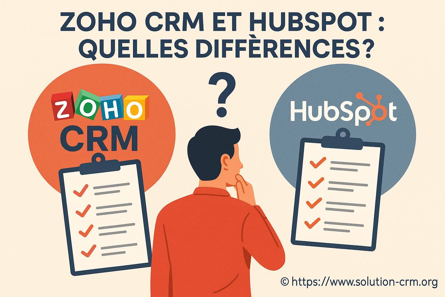 Zoho crm et hubspot : quelles différences choisir pour votre entreprise ?