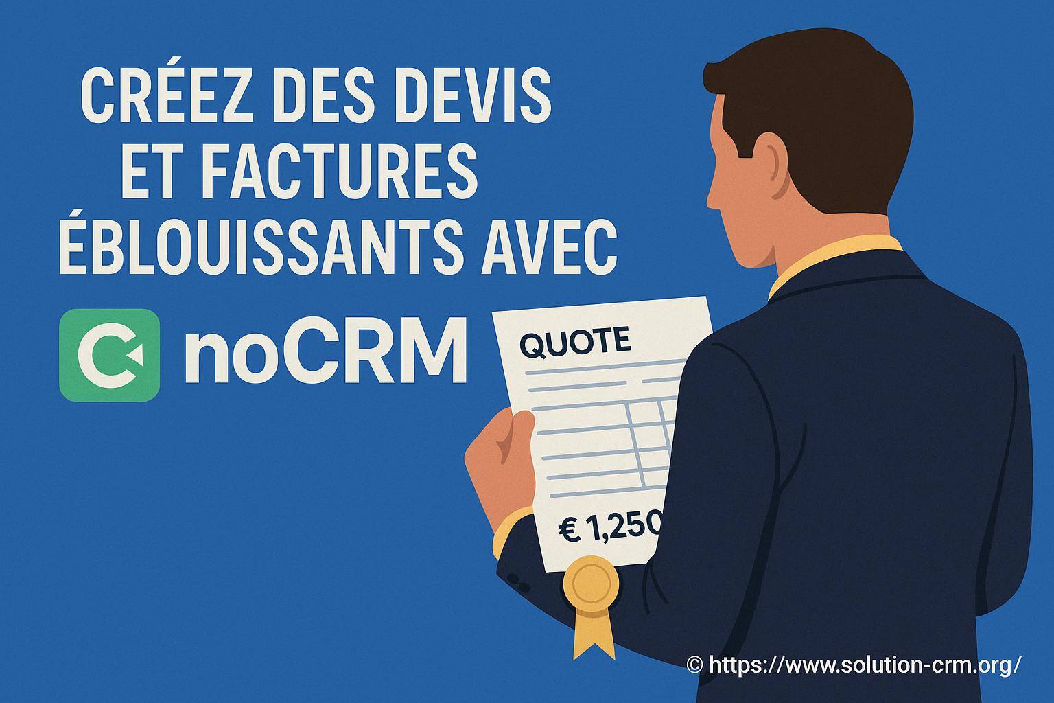 Générer des devis et factures professionnels avec noCRM