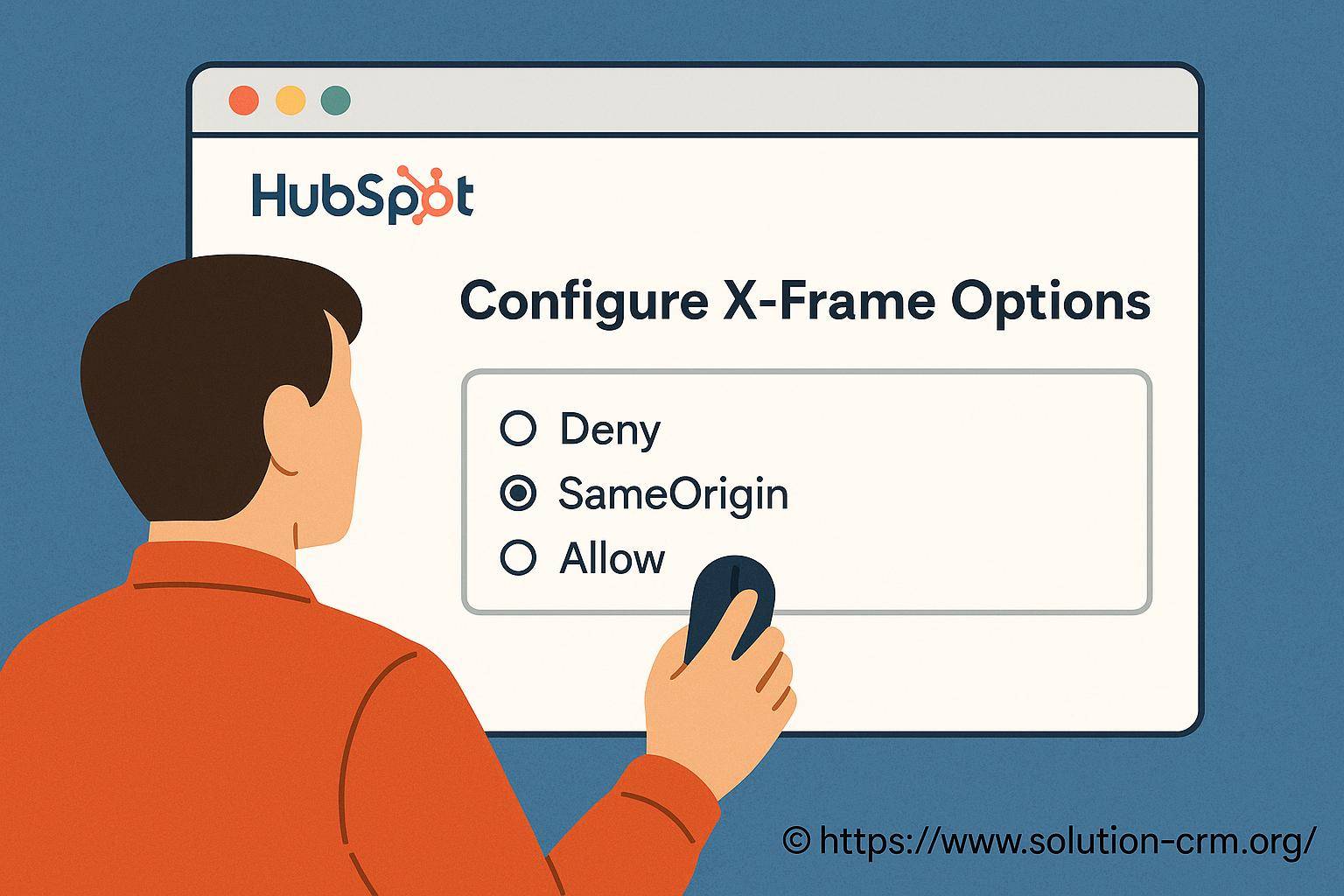 Configurer les options x-frame sur HubSpot pour sécuriser votre site