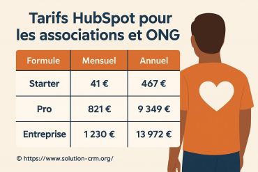 Tarifs hubspot pour les associations et ong : quelles options choisir ?