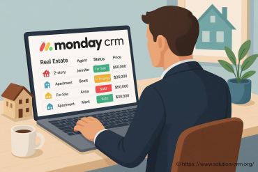 Monday CRM pour l'immobilier : comment optimiser la gestion de vos biens