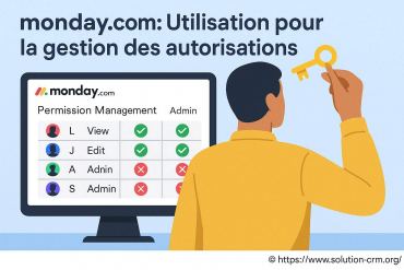 Monday CRM : comment utiliser la gestion des autorisations efficacement