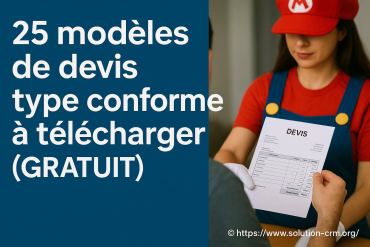 25 modèles de devis type conformes à télécharger en 2025