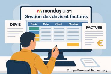 Monday crm pour la gestion des devis et factures : comment l’utiliser efficacement