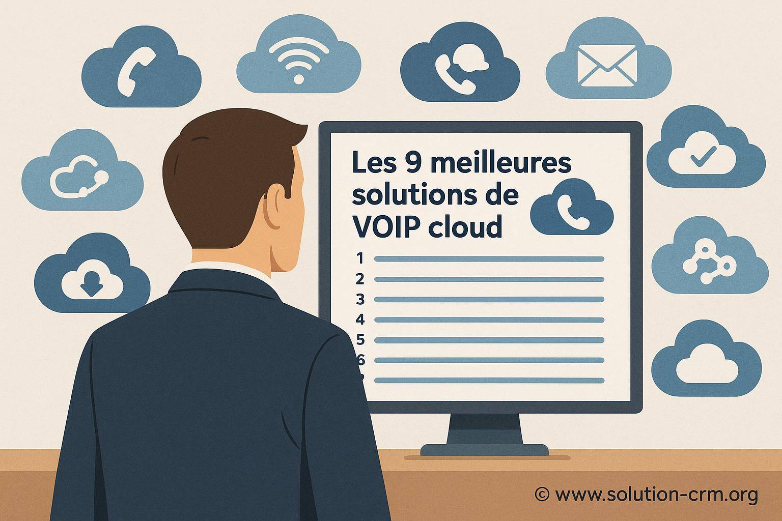 Les 9 meilleures solutions de voip cloud pour les entreprises en 2025
