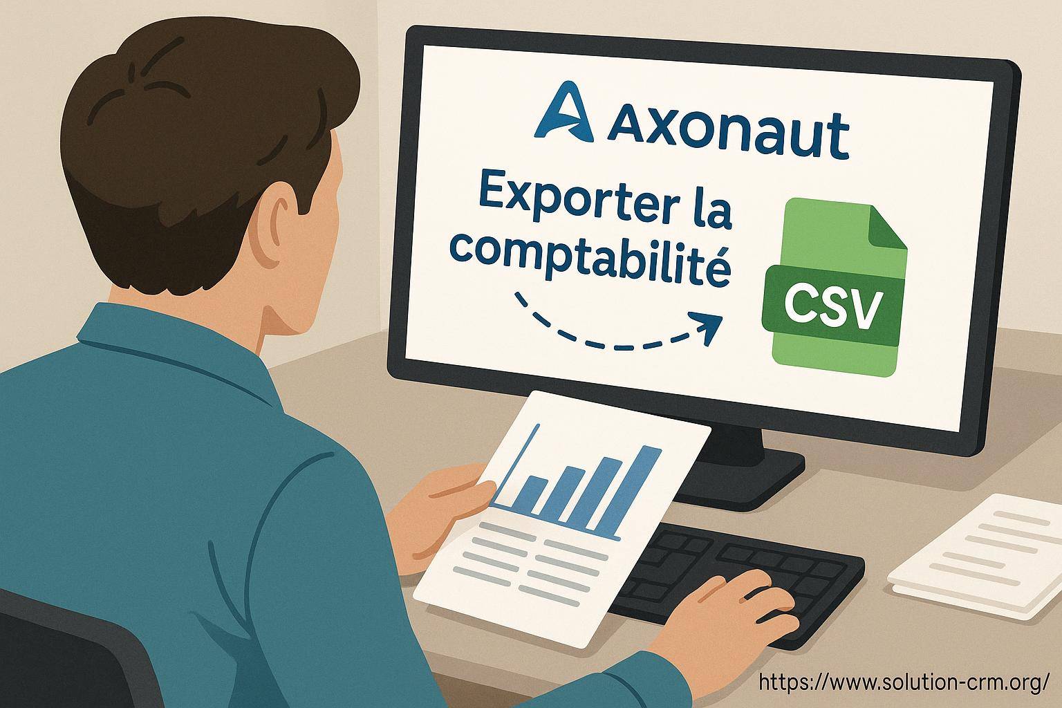 Exporter la comptabilité avec Axonaut : comment faire facilement