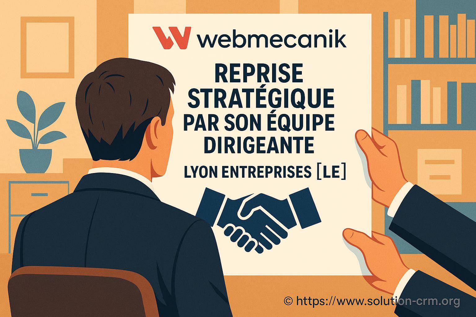 Webmecanik : reprise stratégique par l'équipe dirigeante en 2025