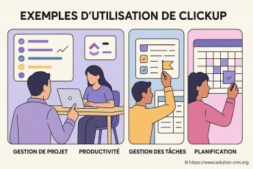 Exemples d'utilisation de ClickUp pour optimiser votre gestion de projet