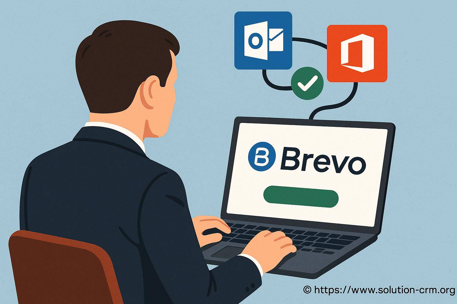 Brevo : comment connecter Outlook et Office 365 facilement