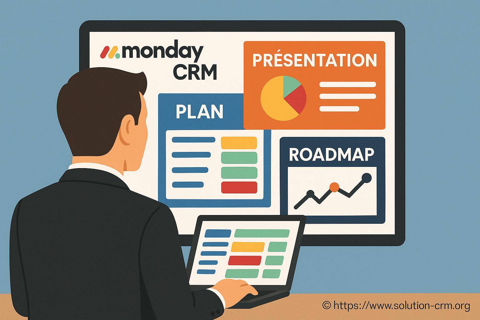 Monday CRM : présentation complète, plan d’action et roadmap détaillée