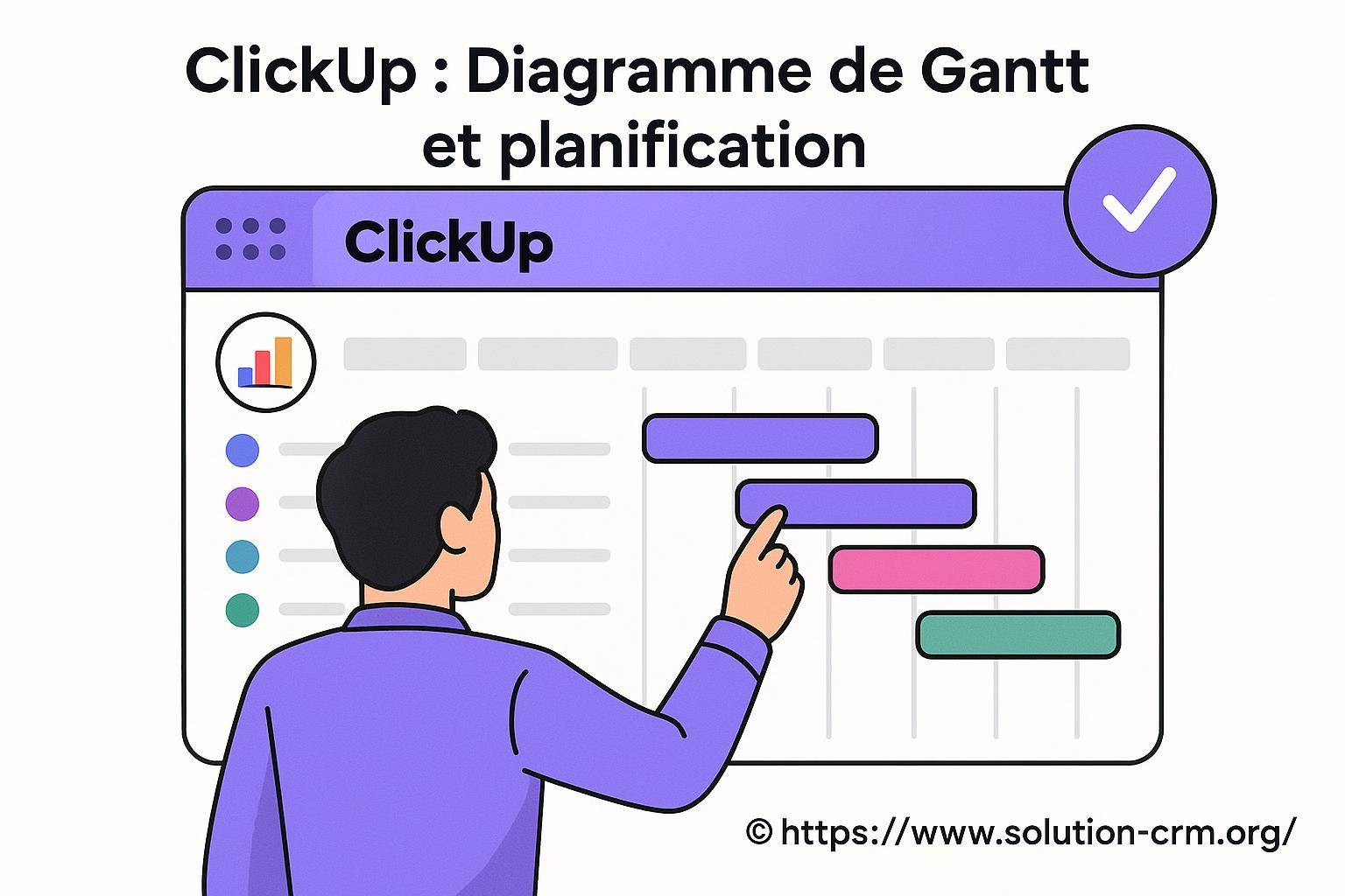 Clickup : comment utiliser le diagramme de gantt pour optimiser la planification