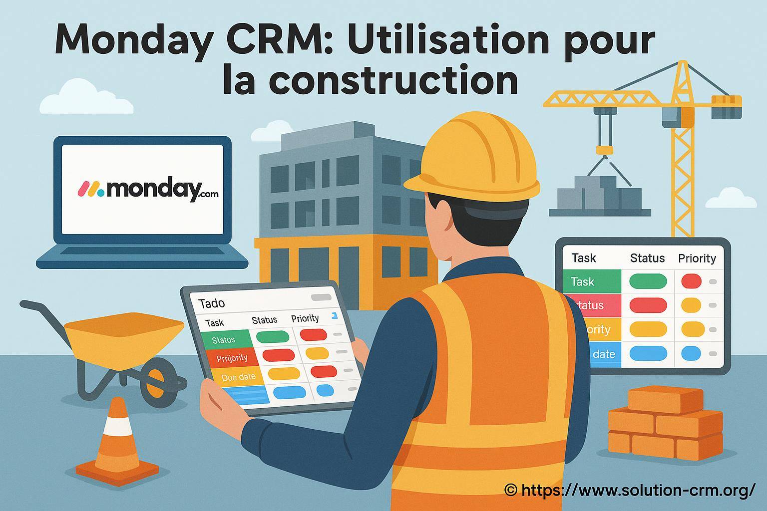 Monday CRM : comment optimiser la gestion de projets dans la construction