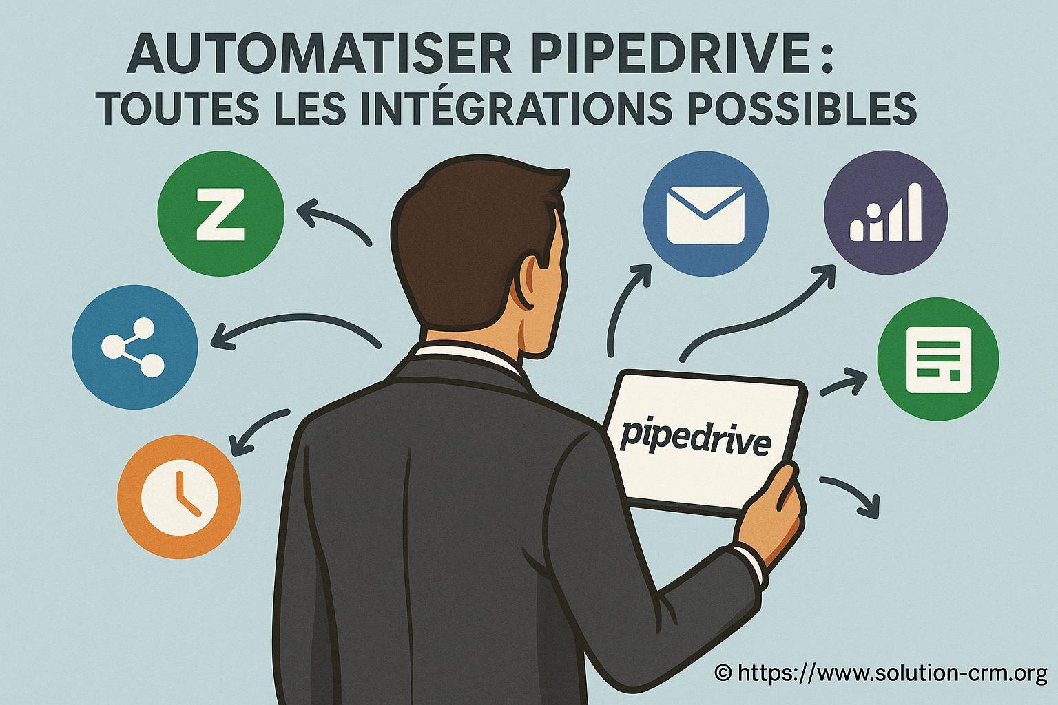 Automatiser pipedrive : toutes les intégrations possibles pour optimiser votre CRM