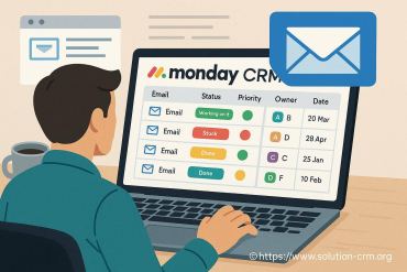 Monday CRM et gestion des emails : comment optimiser votre communication