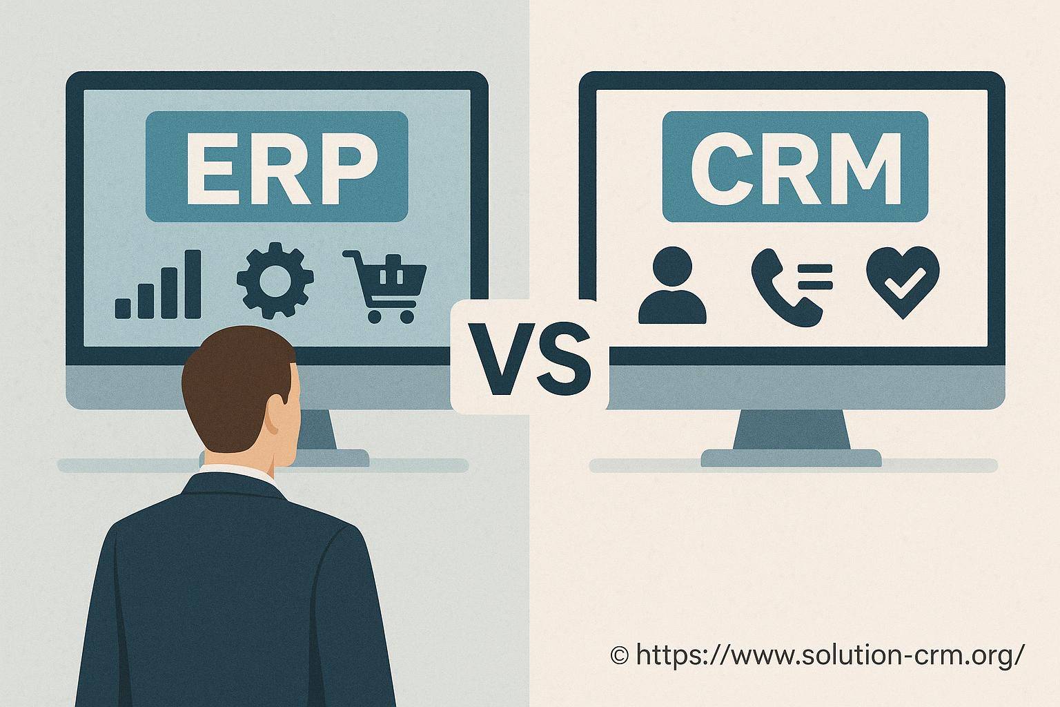 Erp et crm : comprendre les différences clés entre ces logiciels