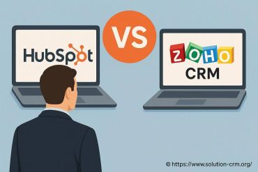 Comparatif hubspot vs zoho crm : quel logiciel crm choisir